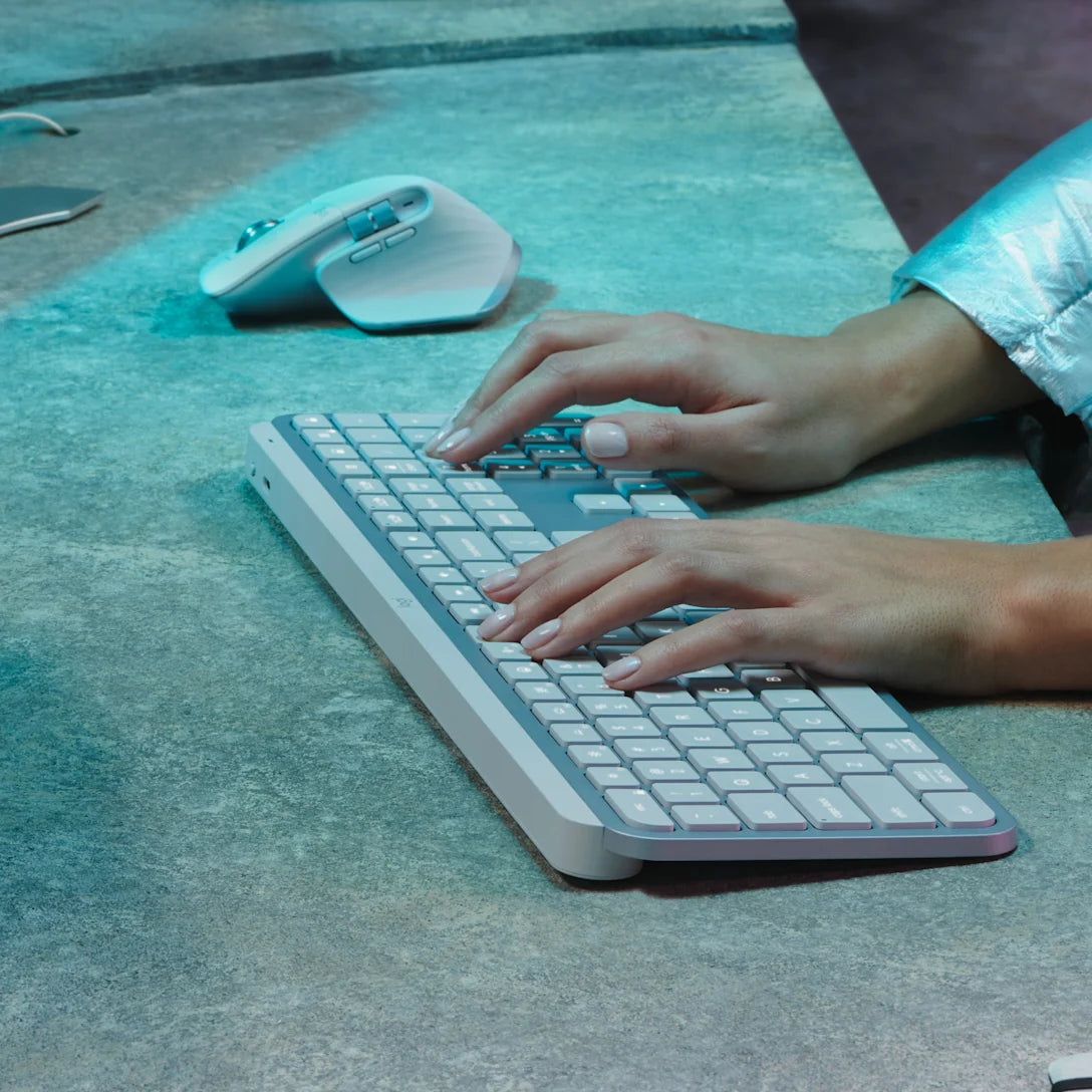 Logitech MX Keys S - Pale Grey