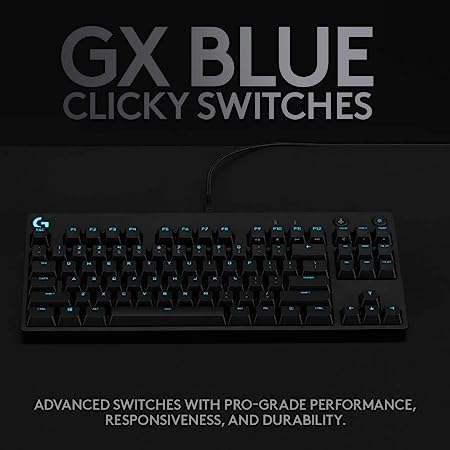 Logitech G PRO Mechanical Gaming Keyboard - Black