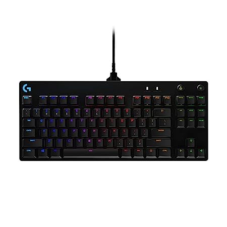 Logitech G PRO Mechanical Gaming Keyboard - Black