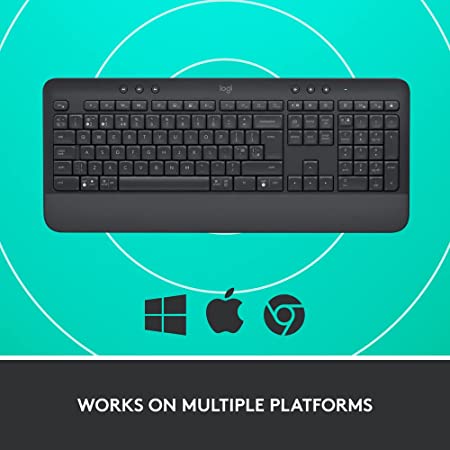 Logitech Signature K650 Wireless Keyboard - Black