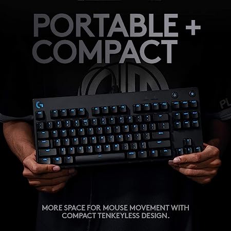 Logitech G PRO Mechanical Gaming Keyboard - Black