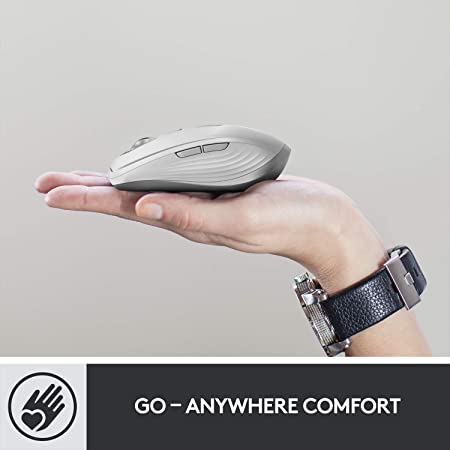 Logitech MX Anywhere 3 Compact Performance Wireless Mouse - Graphite