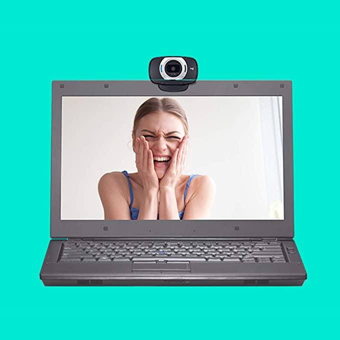 Logitech Digital HD Portable 1080p Webcam C615 with Autofocus, Black