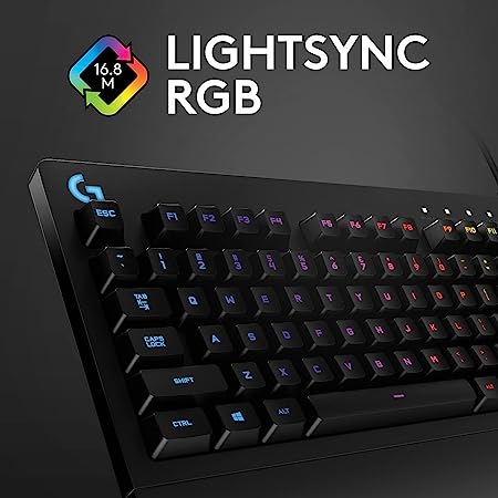 Logitech G213 Prodigy Gaming Keyboard - Black