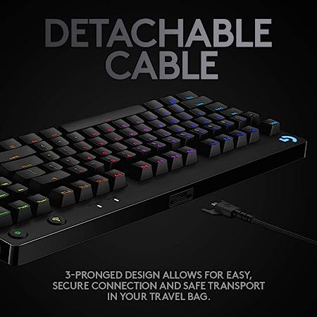Logitech G PRO Mechanical Gaming Keyboard - Black