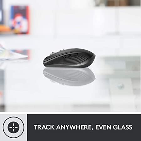Logitech MX Anywhere 3 Compact Performance Wireless Mouse - Graphite