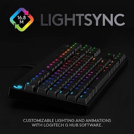 Logitech G PRO Mechanical Gaming Keyboard - Black