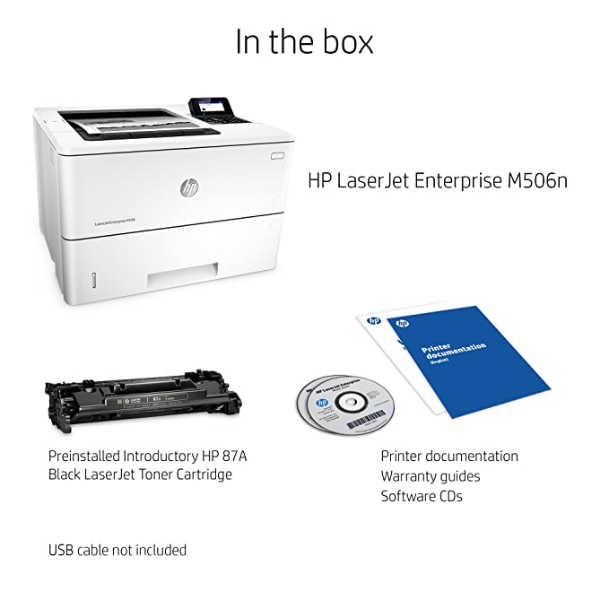 HP LaserJet Enterprise M506dn Printer