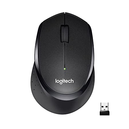 Logitech M331 Silent Plus Wireless Mouse - Black