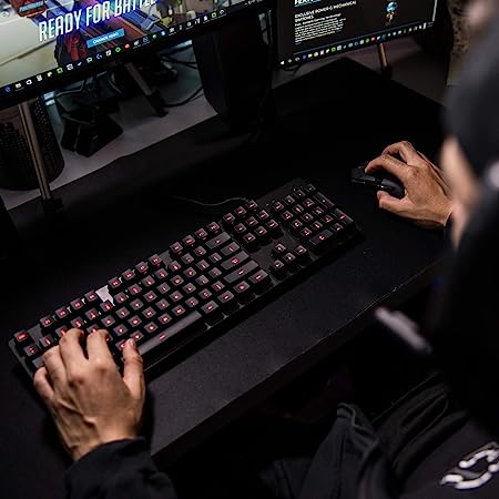Logitech G413 Mechanical Gaming Keyboard - Carbon/Black