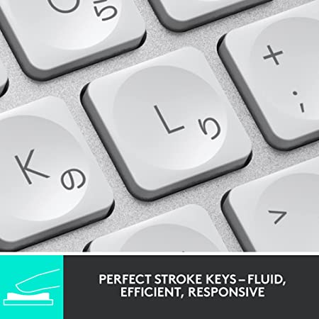 Logitech MX Keys S - Pale Grey