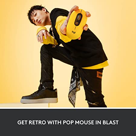 Logitech POP Mouse, Wireless - Blast