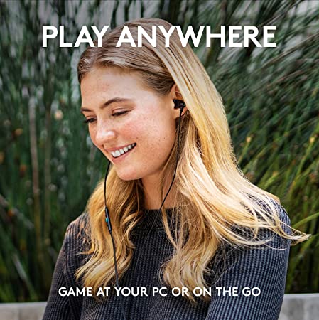 Logitech G333 Wired in Ear Earphones with Mic (Black)