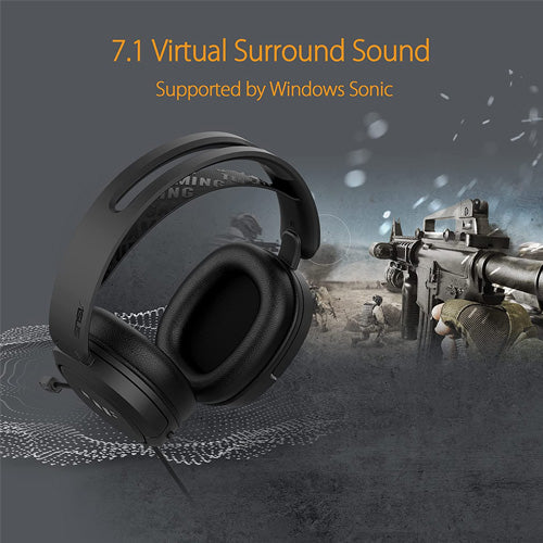 ASUS TUF Gaming H1 7.1 Surround Sound Wired Headset
