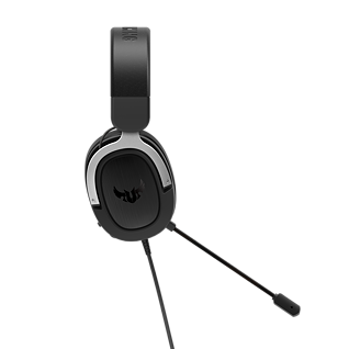 ASUS TUF Gaming H3 Sliver Gaming Headset for PC, PS4, Xbox One and Nintendo Switch
