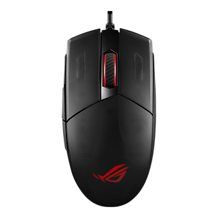 ASUS ROG STRIX IMPACT II ELECTRO PUNK AMBIDEXTROUS ERGONOMIC WIRED Gaming Mouse (6200 DPI, OPTICAL SENSOR, AURA SYNC RGB LIGHTING)
