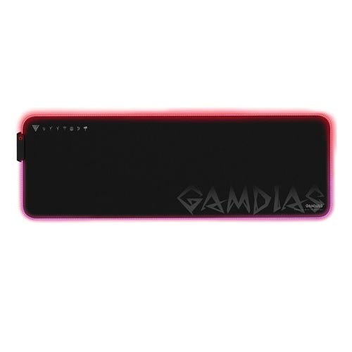 Gamdias NYX-P3 Multi-Colored RGB Gaming Mousepad with 10 ARGB LED Effects and Non-Slip Rubber Base