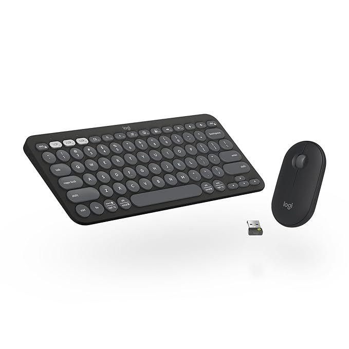 Logitech Pebble 2 Combo, Wireless Keyboard and Mouse