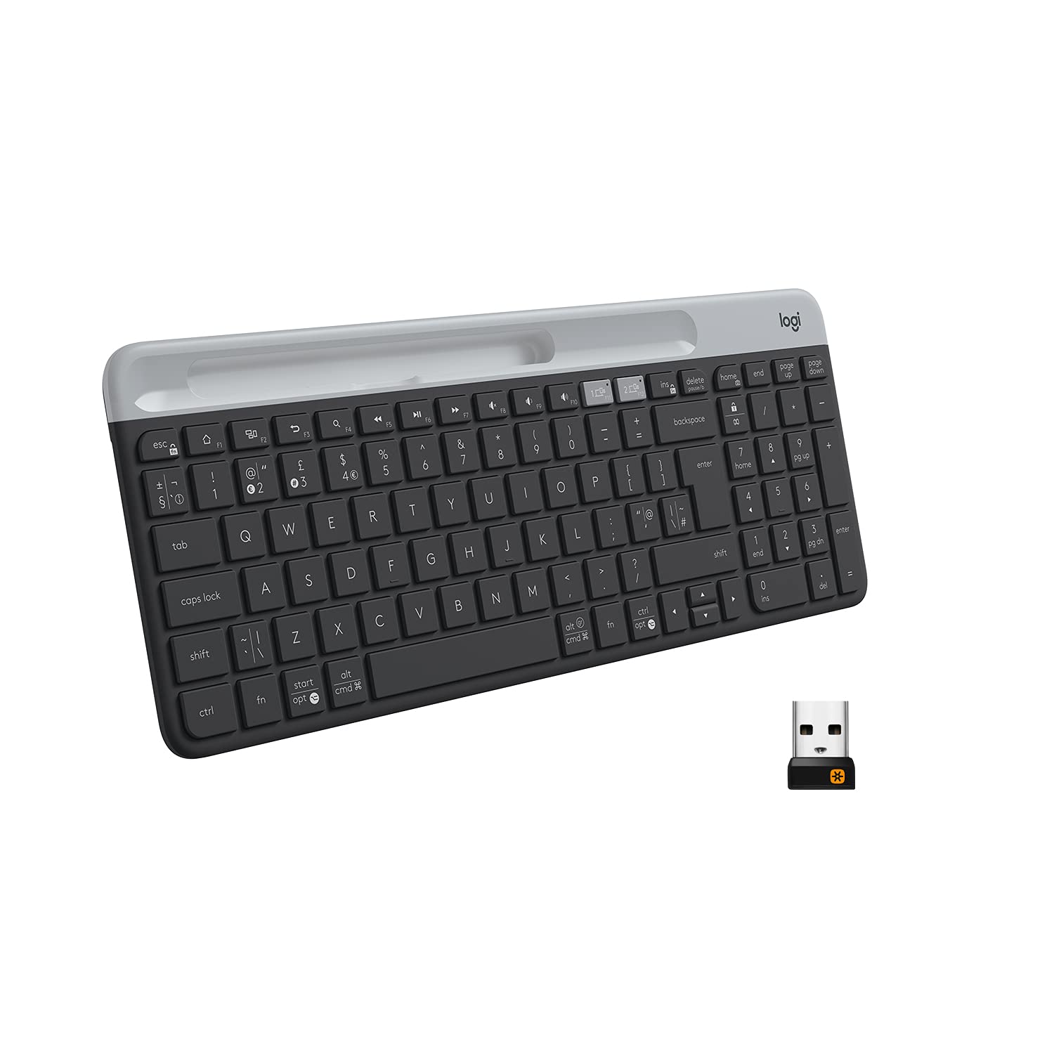 Logitech K580 Slim Multi-Device Wireless Keyboard - Graphite – Sujata ...