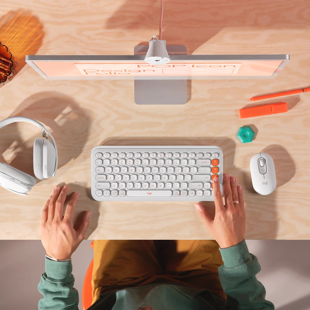 Logitech POP Icon Keys - Off White