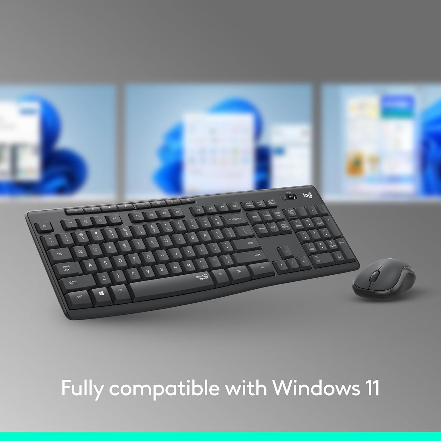 Logitech MK295 Silent Wireless Mouse & Keyboard Combo
