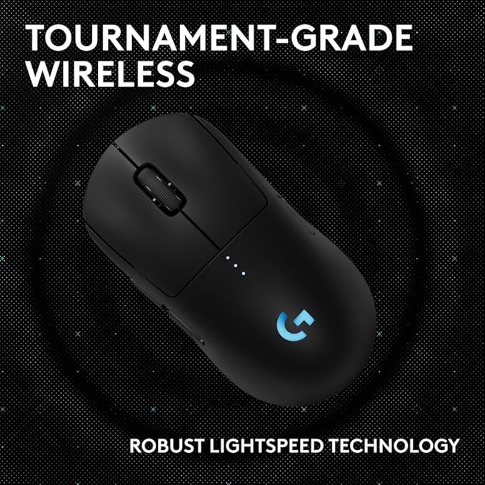 Logitech PRO 2 Lightspeed Wireless Gaming Mouse - Black
