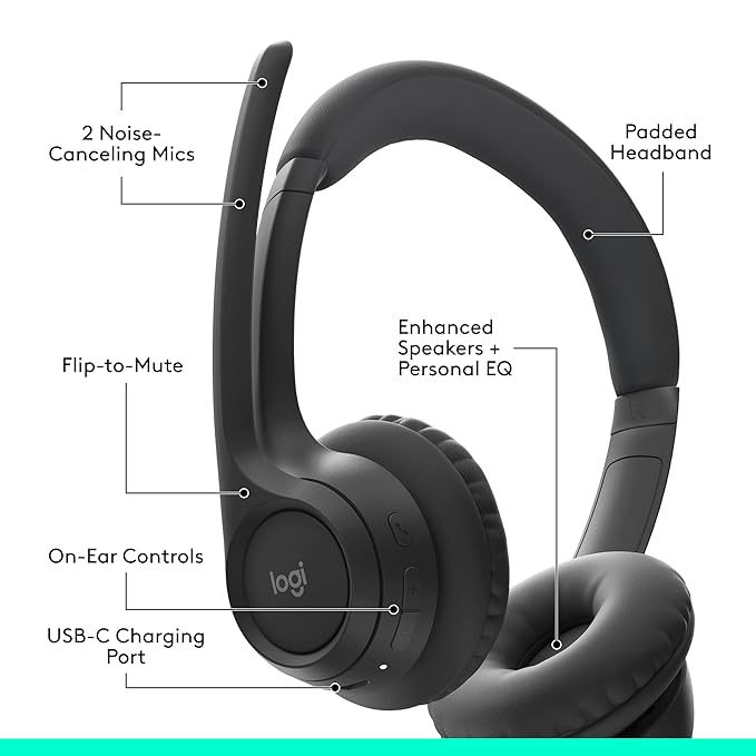 Logitech Zone 300 Wireless Bluetooth Headset