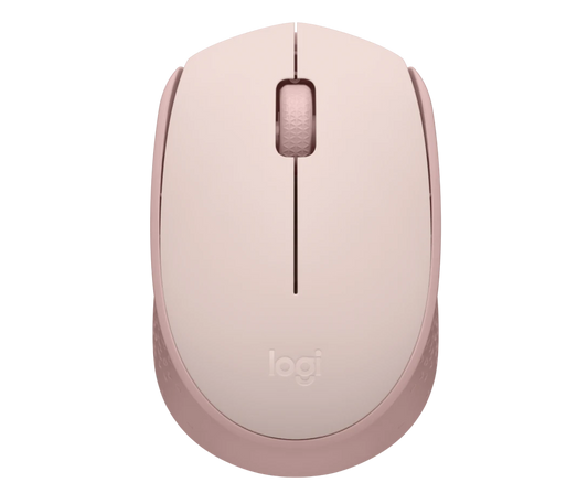 Logitech M171 Wireless Mouse, 2.4 GHz with USB Nano Receiver, Optical Tracking, 12-Months Battery Life, Ambidextrous, PC/Mac/Laptop - Blue (910-004656)
