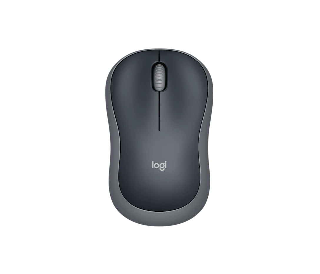 Logitech M185 Wireless Mouse - Grey