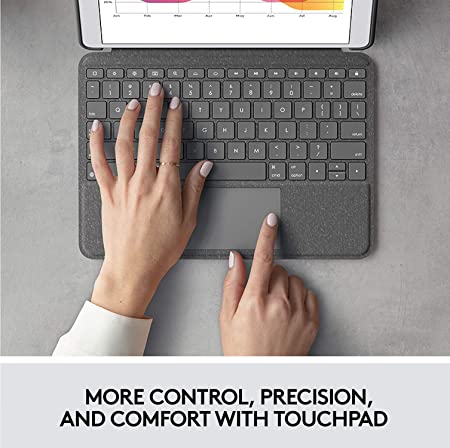 Logitech Combo Touch for iPad 7th and 8th Generation