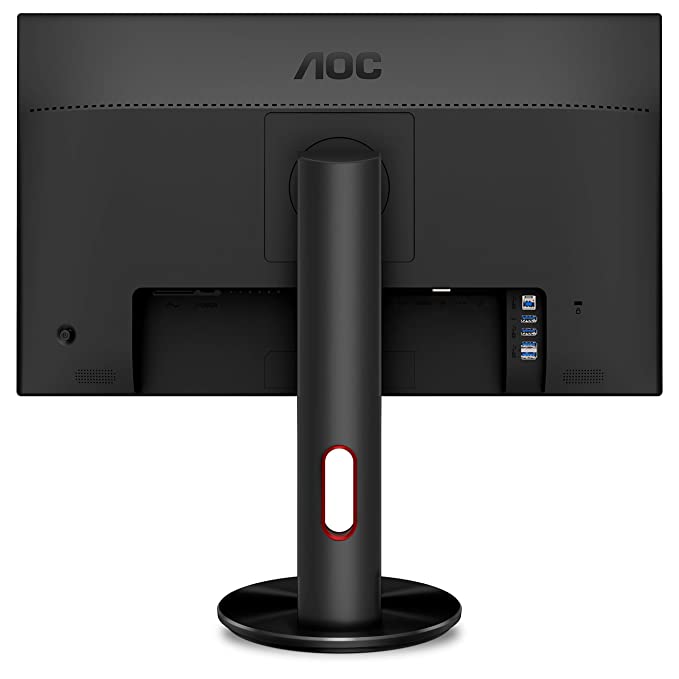 AOC - G2590Px, 24.5 Inch (62.23 cm) 1920 x 1080 Pixels, Led Gaming Monitor with Hdmix2/Vga Port/Display Port/USB Hub,Full Hd, Free Sync, 144Hz, 1Ms, in-Built Speaker, Wall Mountable (Black)
