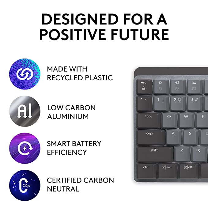 Logitech MX Mechanical Wireless Keyboard (Graphite)