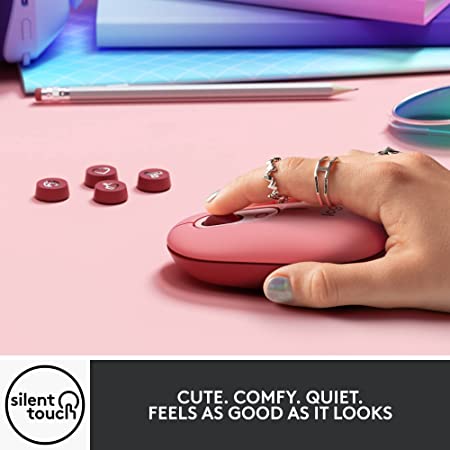Logitech POP Mouse, Wireless - Heartbreaker