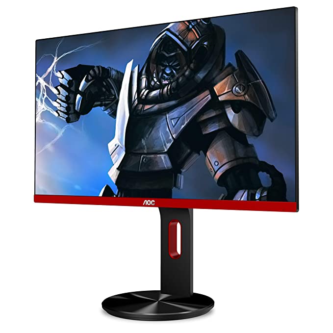 AOC - G2590Px, 24.5 Inch (62.23 cm) 1920 x 1080 Pixels, Led Gaming Monitor with Hdmix2/Vga Port/Display Port/USB Hub,Full Hd, Free Sync, 144Hz, 1Ms, in-Built Speaker, Wall Mountable (Black)